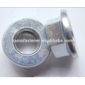 din6923 hex flangee nuts,stainless steel flange nut,serrated flange nut A2-70/A2-80